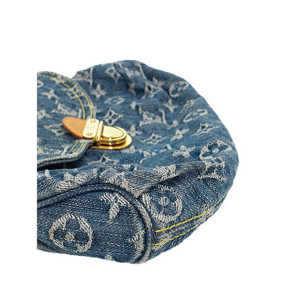 Louis Vuitton Monogram Denim Pleaty Semi Shoulder Bag - Picture 9 of 9